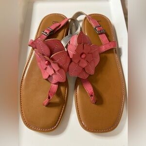 NEW BOC Pink Floral Sandals 9